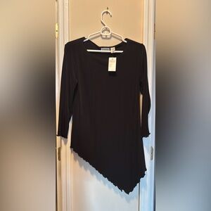 Chico's Black Long Sleeve‎ Shirt